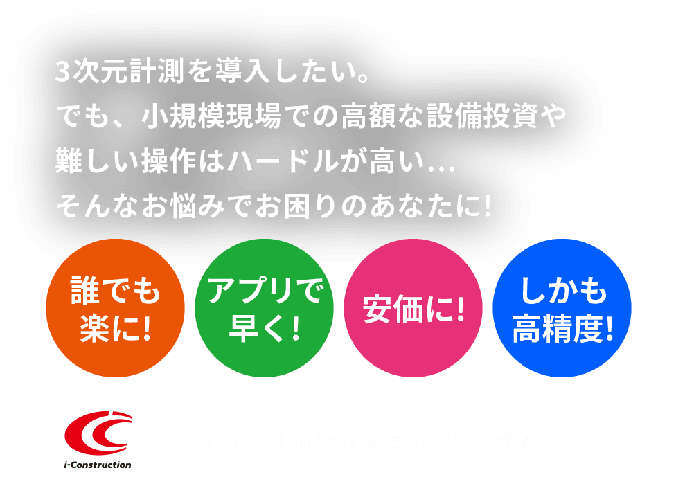 3次元計測を導入し